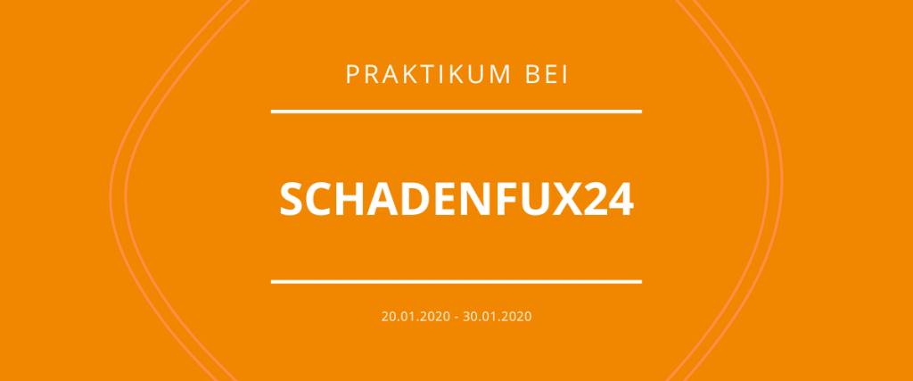 Titelbild Blogbeitrag Schülerpraktikum Frieda SchadenFux24
