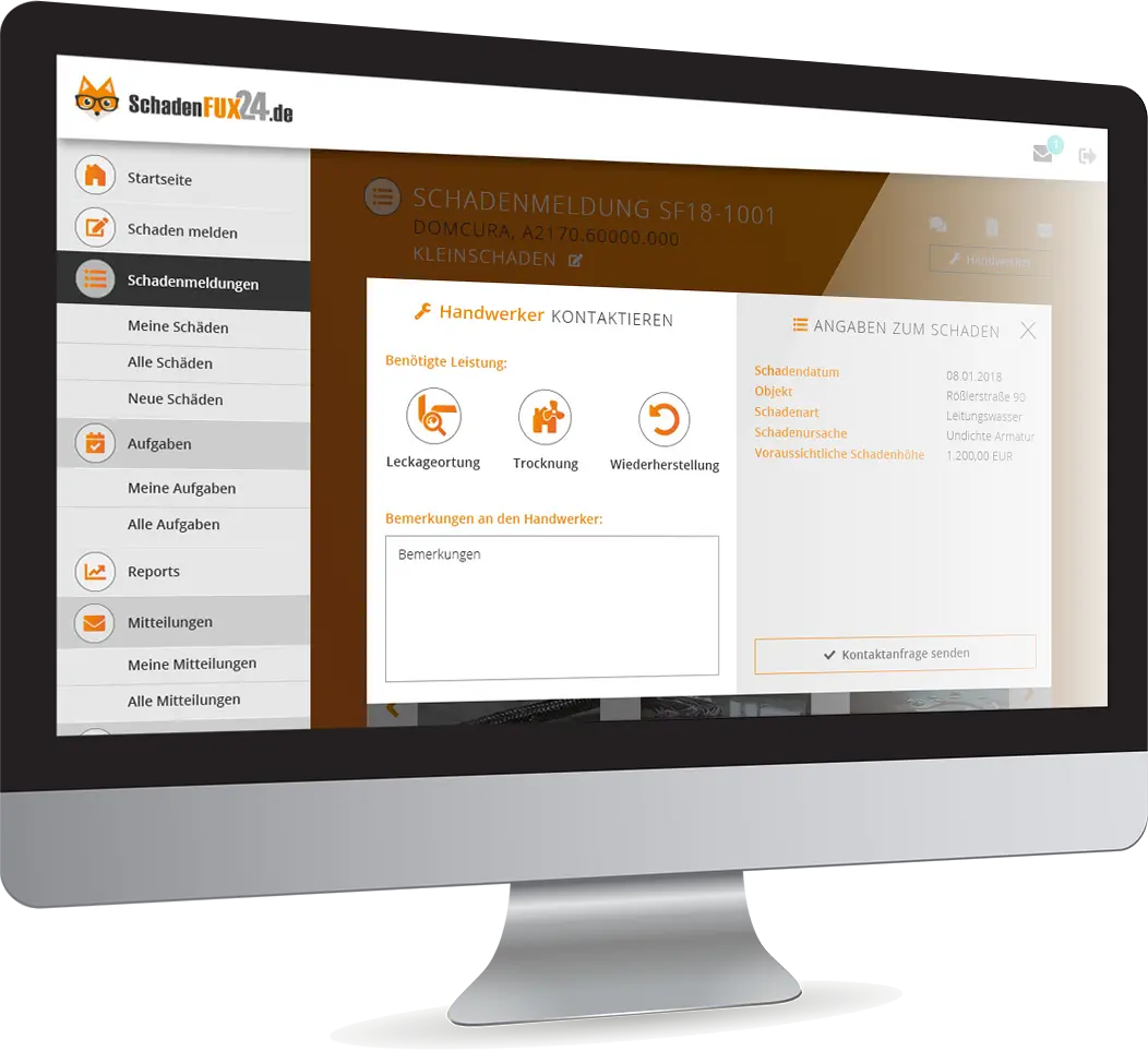 Desktop Zertifizierter Fux Partner anfragen