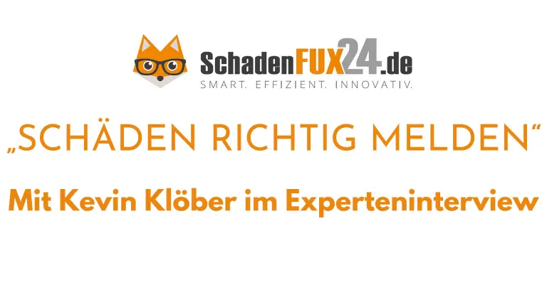 Beitragsbild Schäden richtig melden Interview
